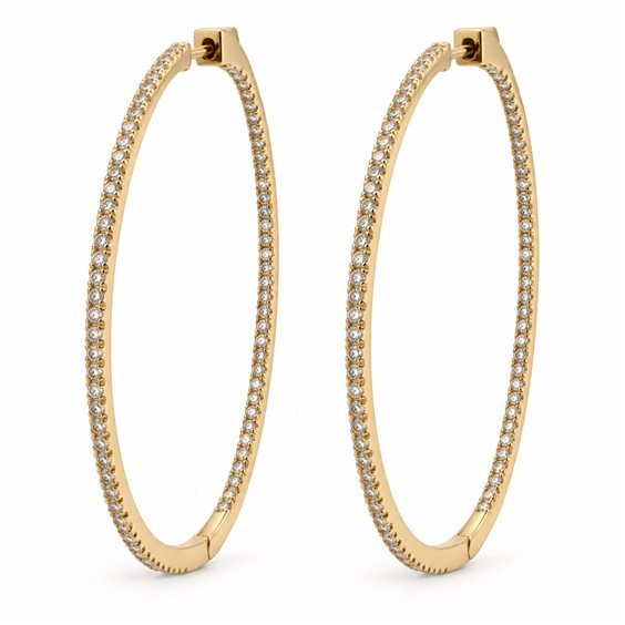 Pendientes Ultima Edizione Mujer in Plata Cubic Zirconia OAO7599-GIALLO - OAO7599-GIALLO